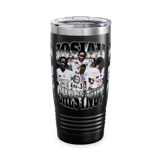 Josiah Chestnut Stainless Steal Tumble