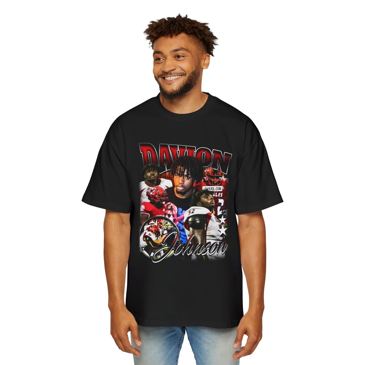 Davion Johnson Oversized Retro Tee