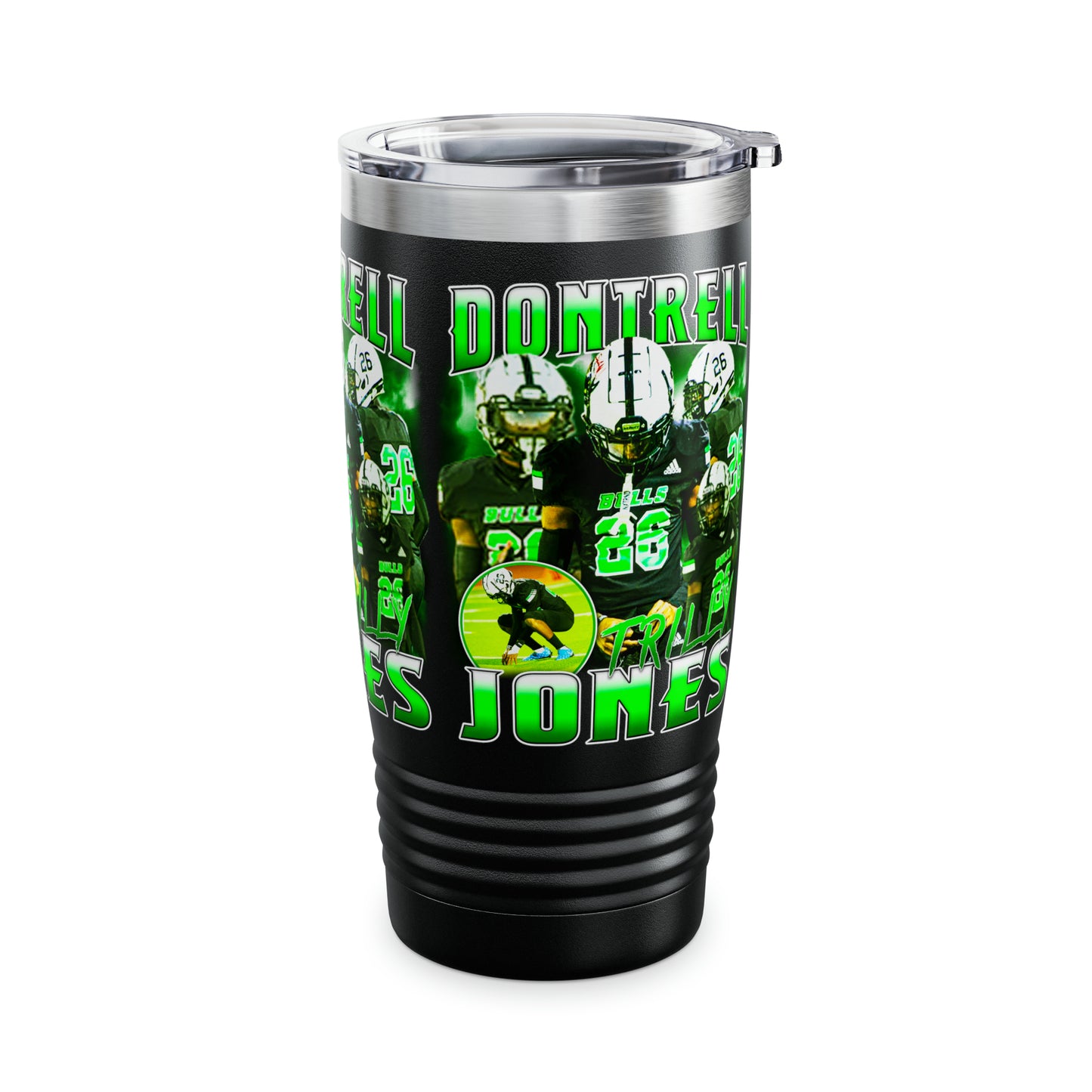 Dontrell Jones Stainless Steal Tumbler