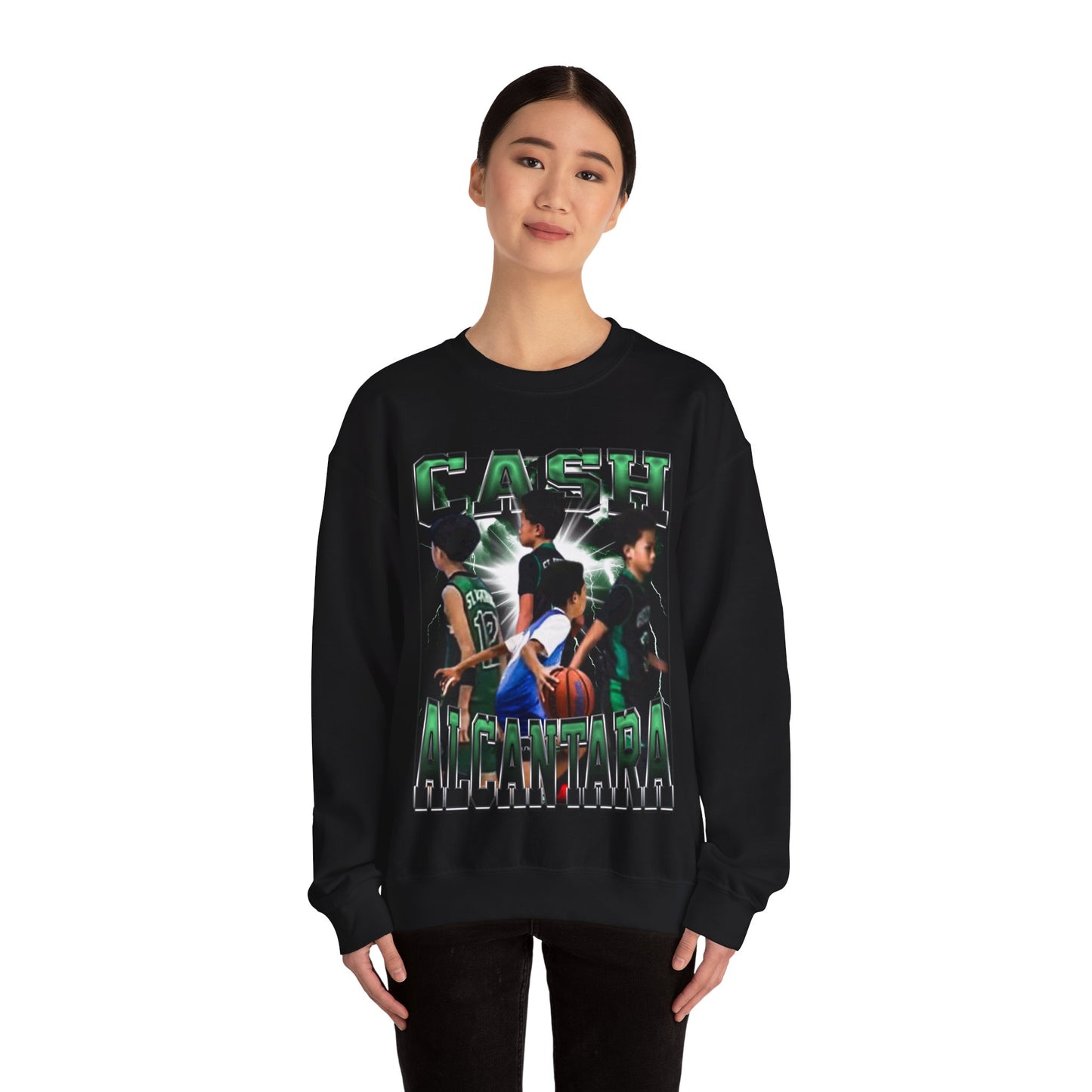 Cash Alcantara Crewneck Sweatshirt