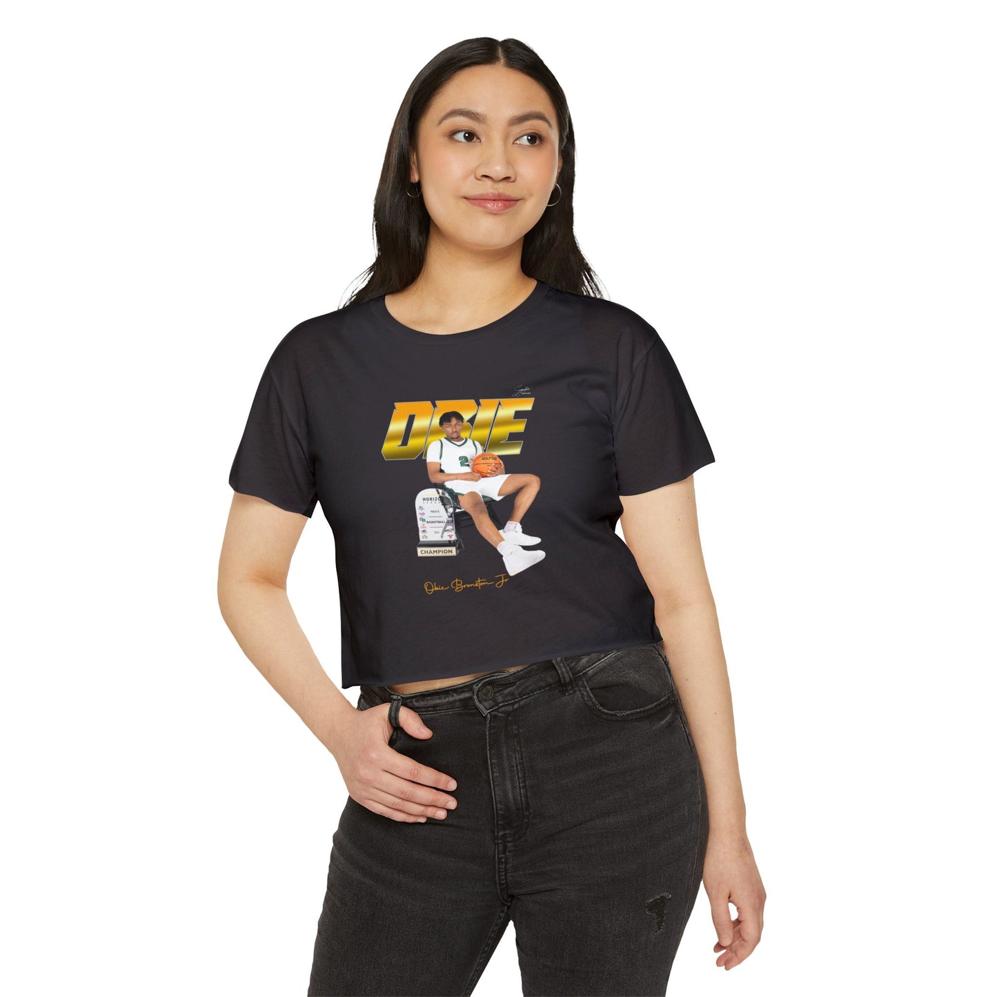 Obie Bronston Jr Crop Top
