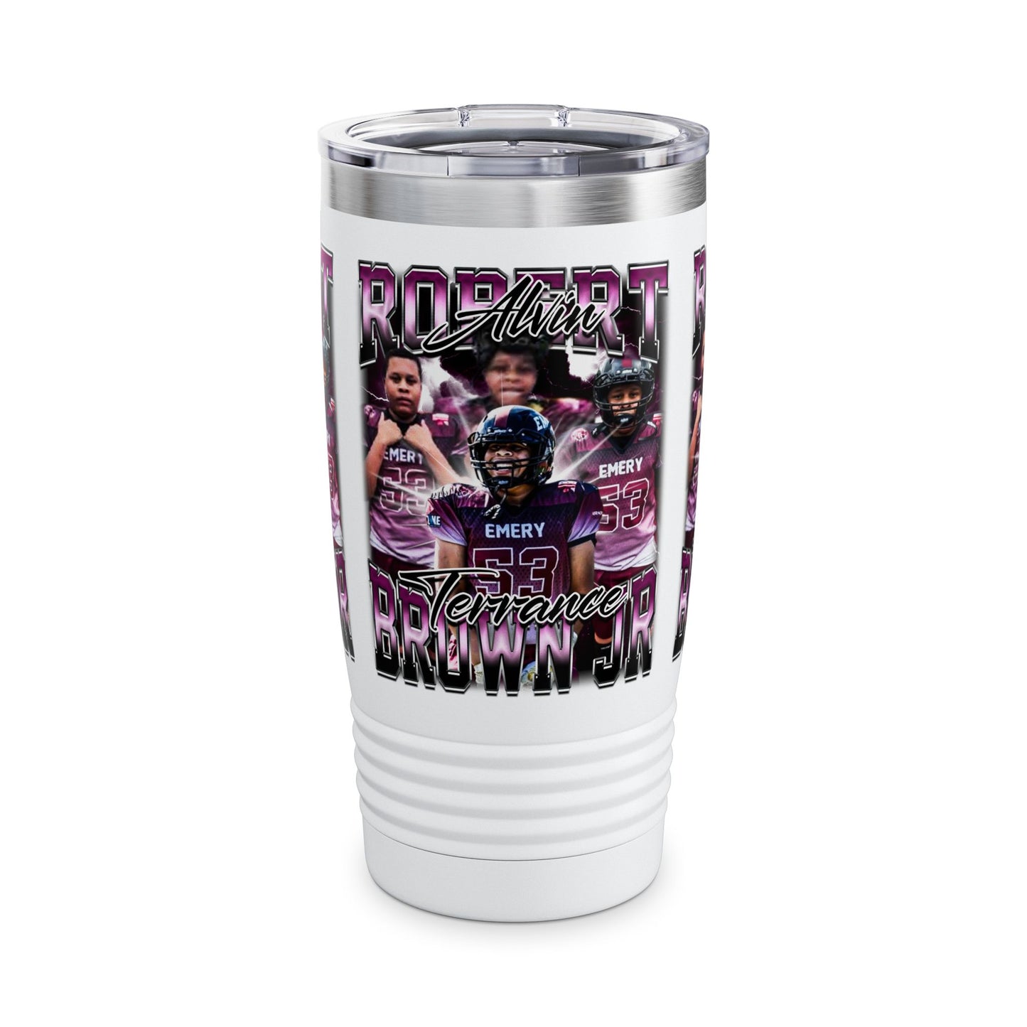 Robert Alvin Terrance Brown Jr Stainless Steel Tumbler