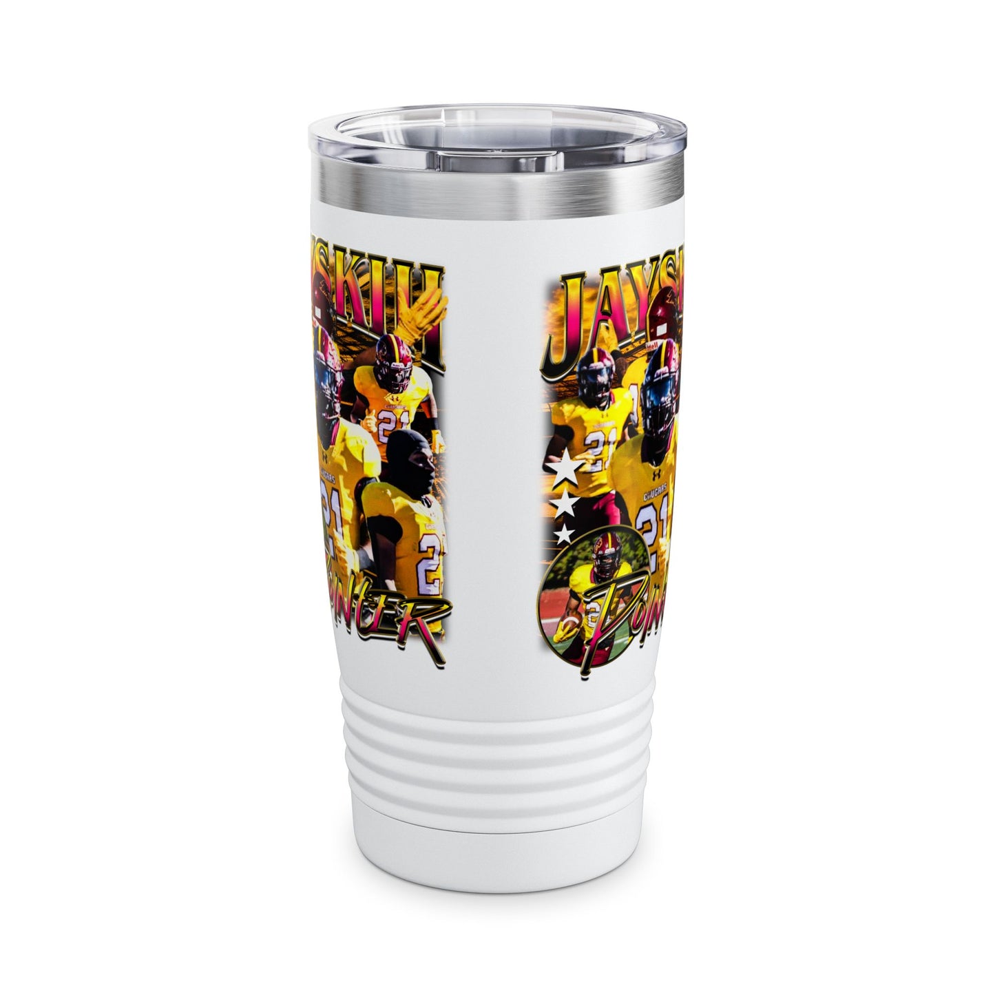 Jayskiii Pointer Stainless Steel Tumbler