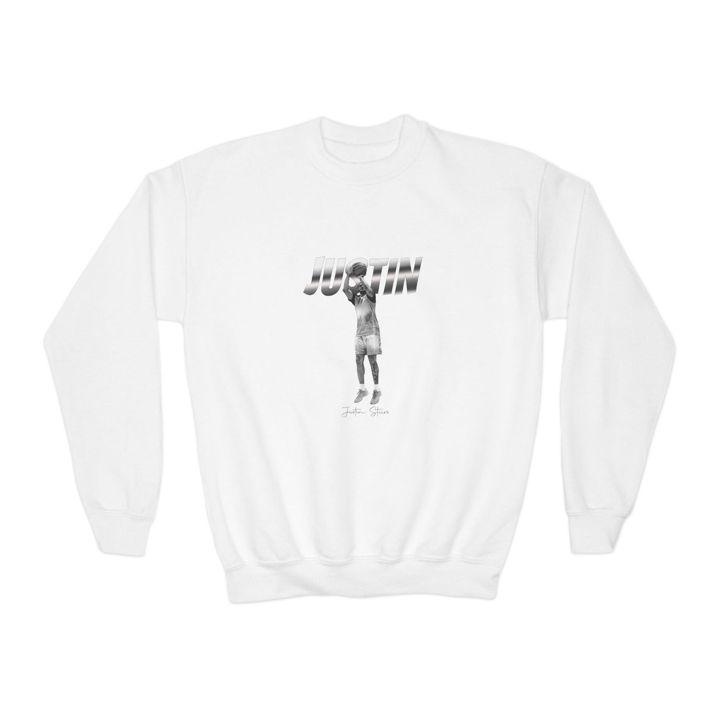 Justin Steers Youth Crewneck Sweatshirt