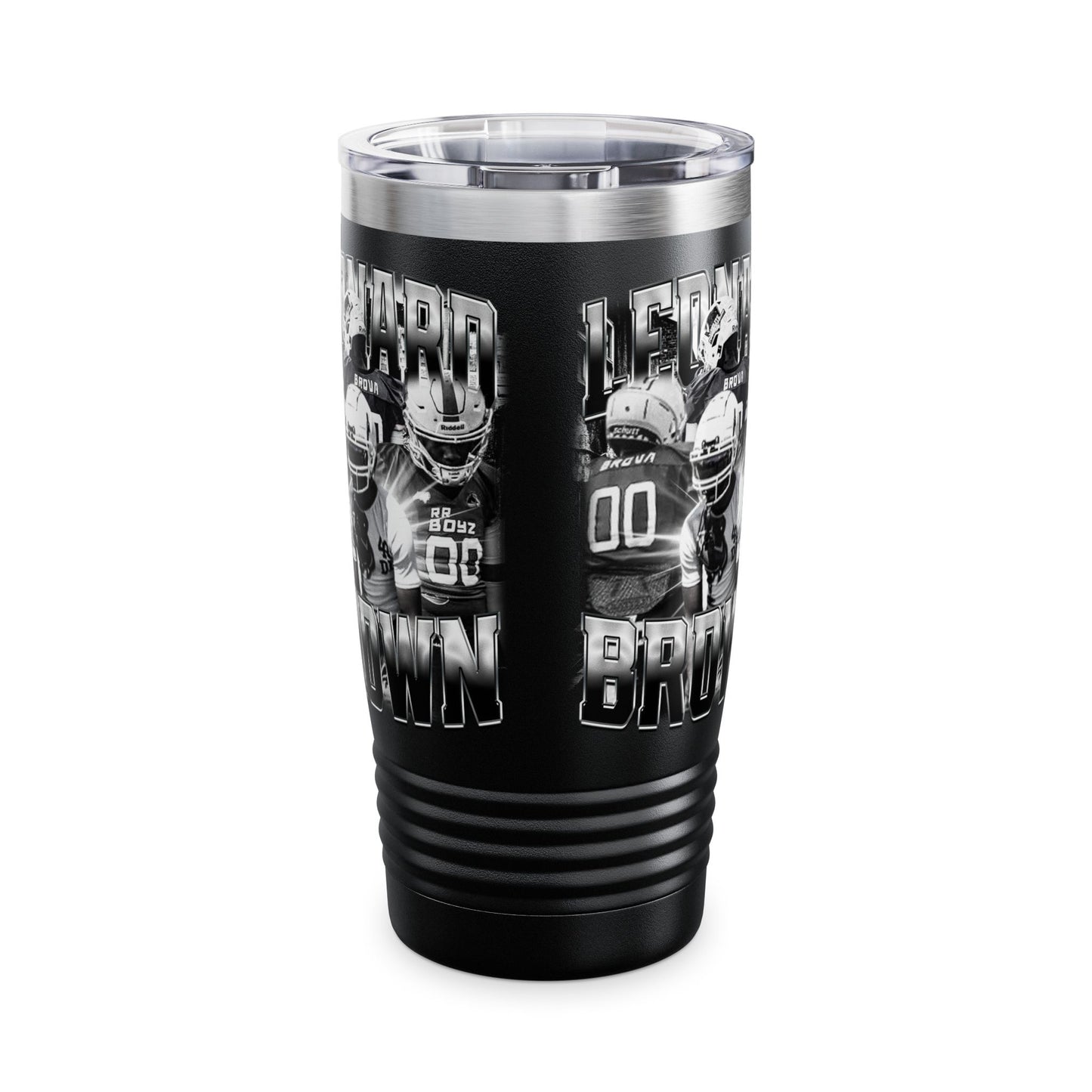 Leonard Brown Stainless Steal Tumbler