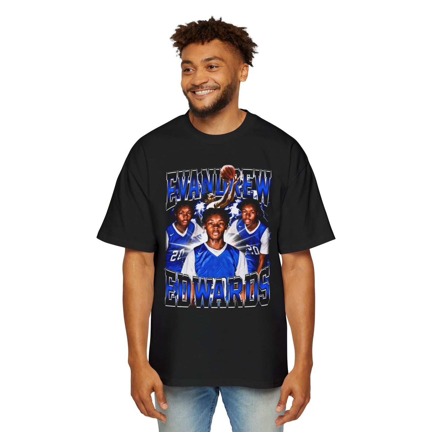 Evandrew Edwards Oversized Retro Tee