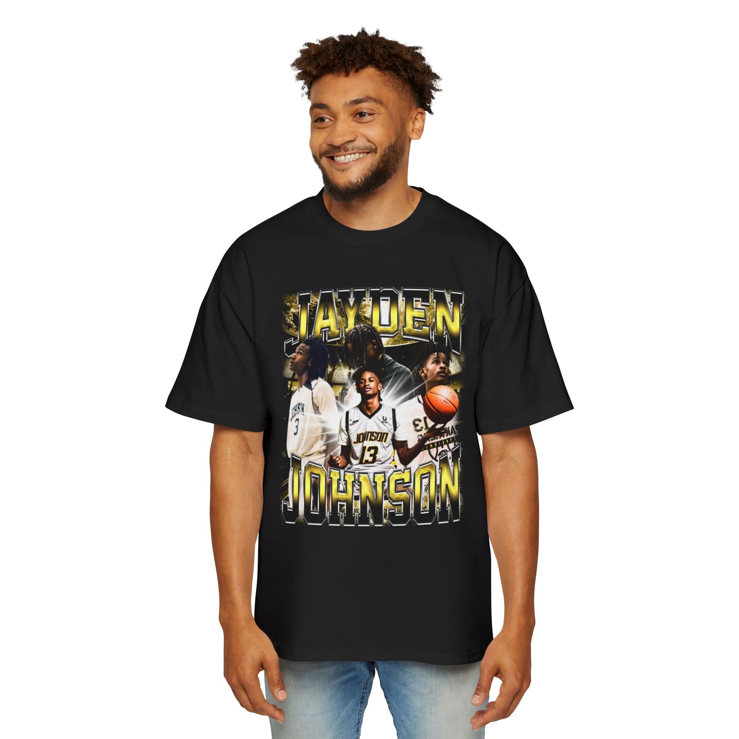 Jayden Johnson Oversized Retro Tee