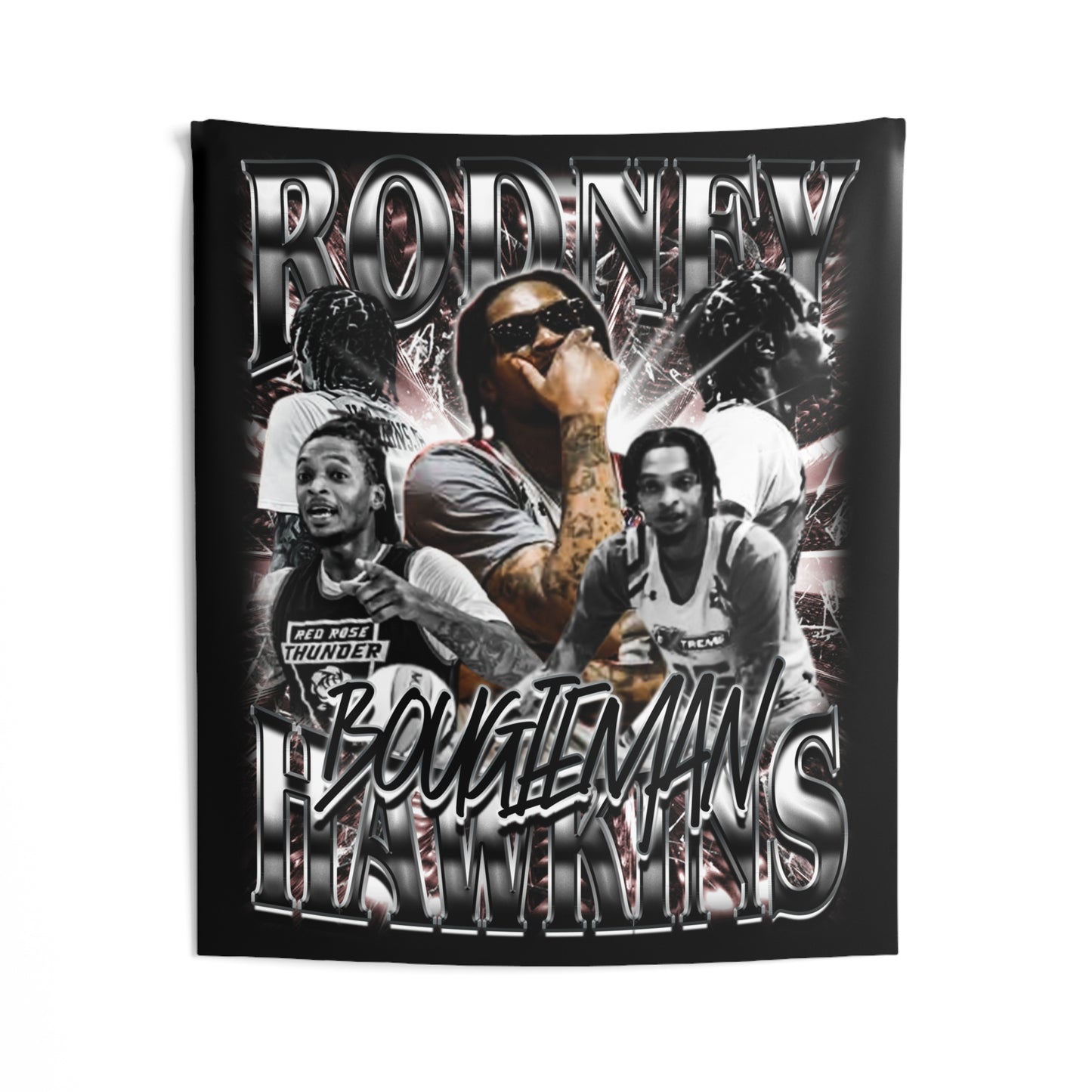 Rodney Hawkins Tapestry 50” x 60”