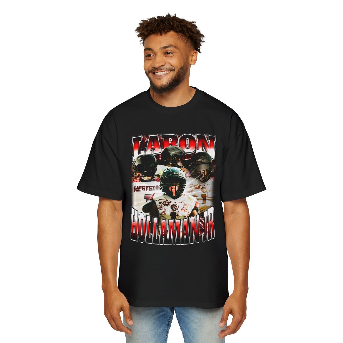Laron Hollaman Jr Oversized Retro Tee