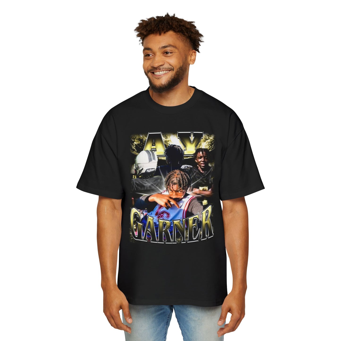 Ay.Garner Oversized Retro Tee