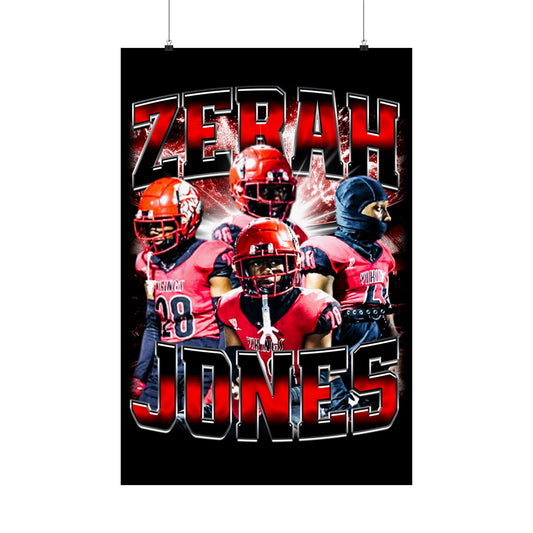 Zerah Jones Poster 24" x 36"