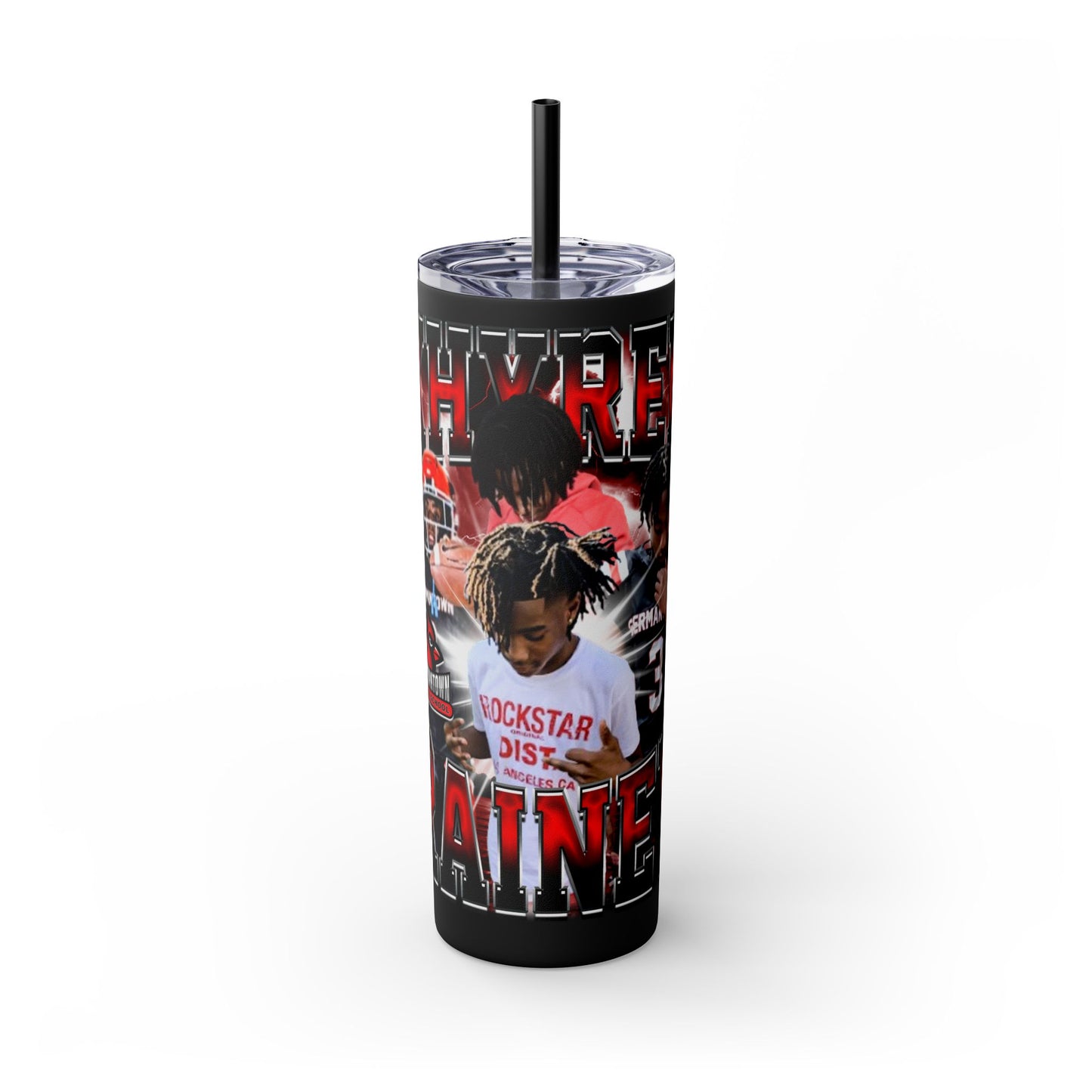 Khyren Rainey Stainless Steal Tumbler