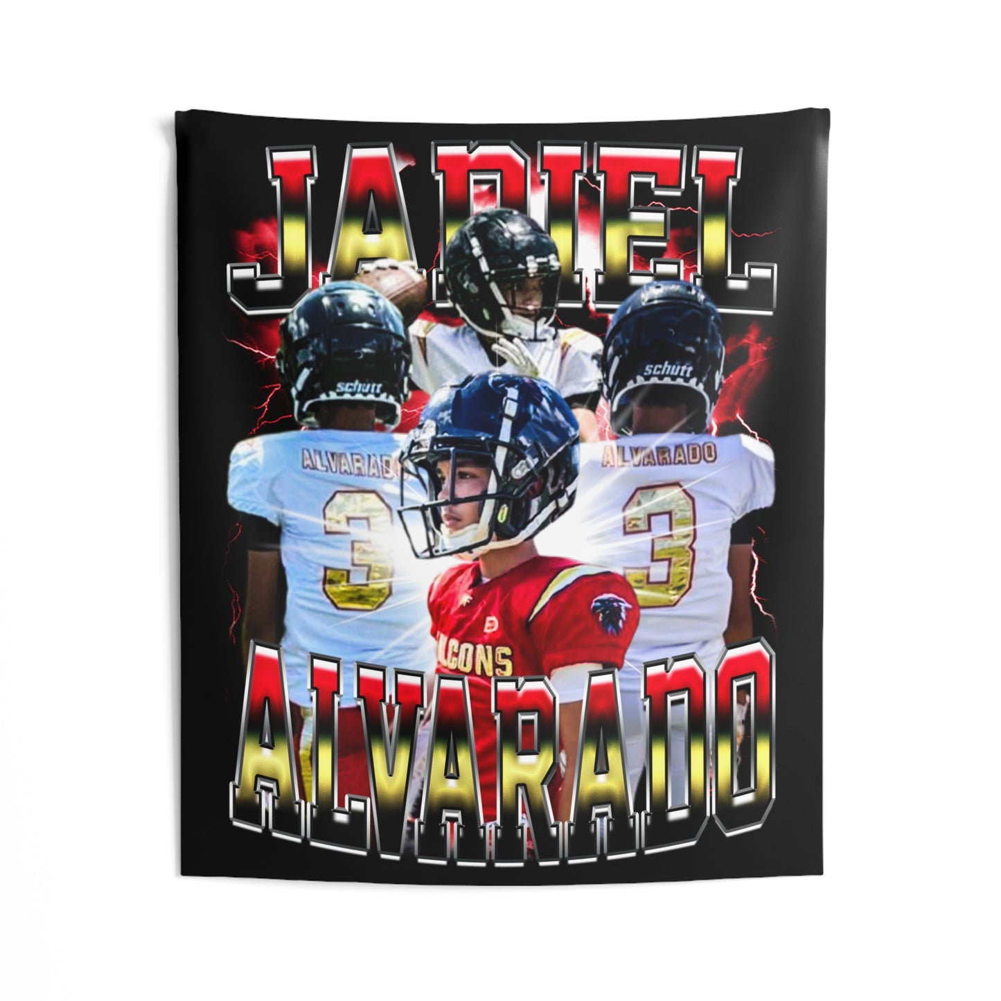 Jadiel Alvarado Tapestry 50” x 60”
