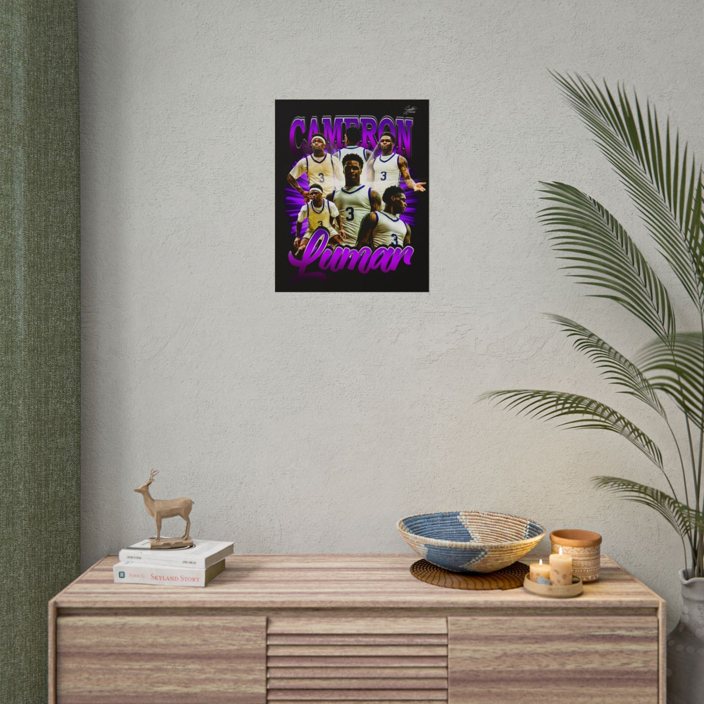 Cameron Lumar Poster