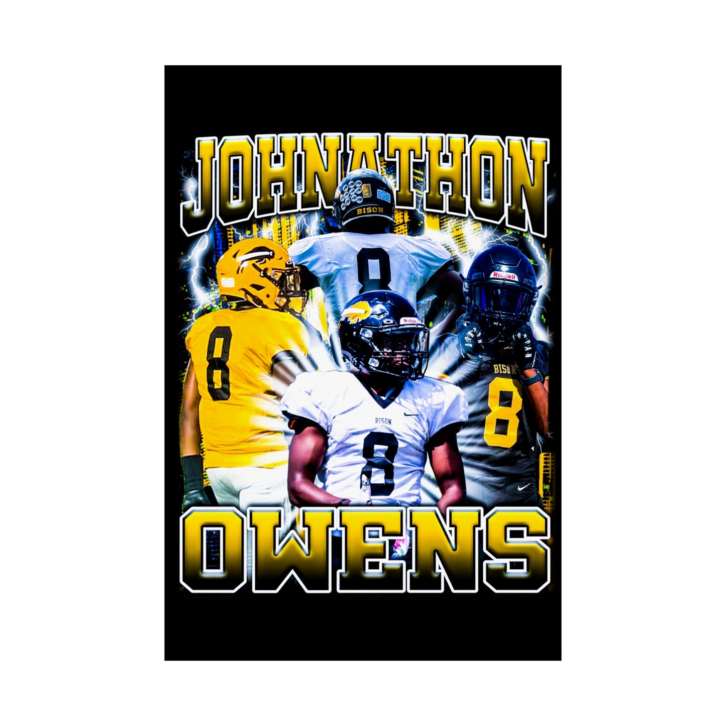 Jonathan Owens Poster 24" x 36"