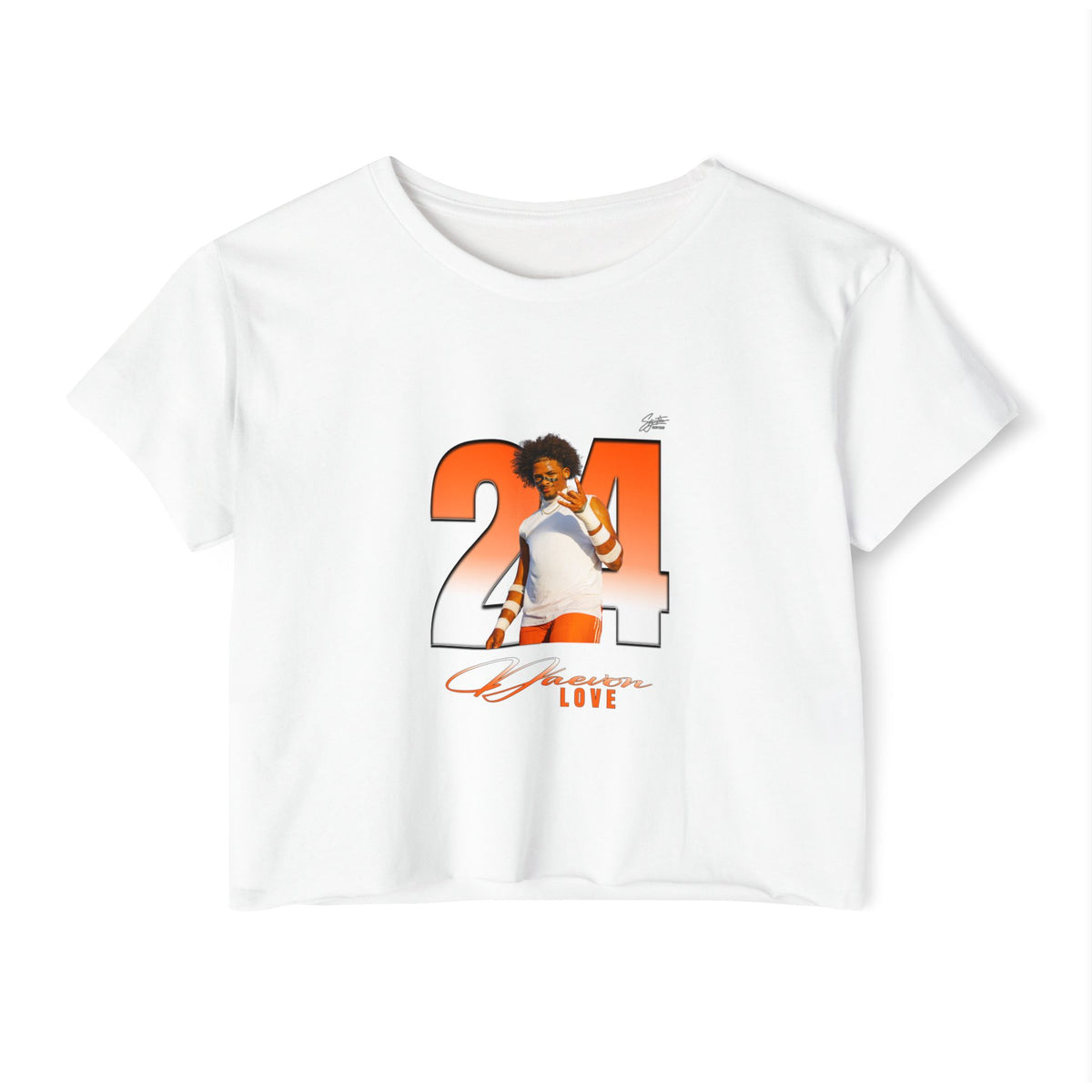 Daevon love Crop Top