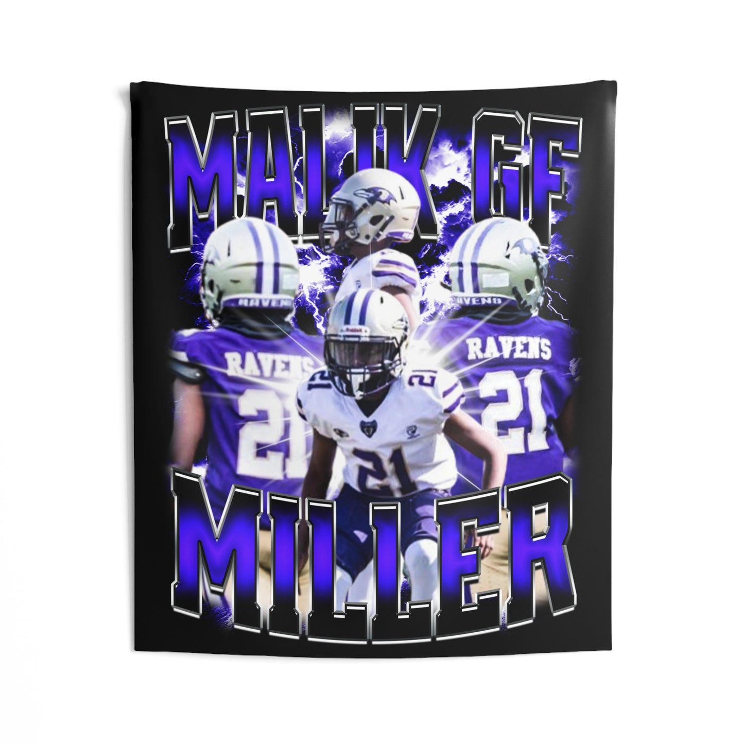 Malik Miller Tapestry 50” x 60”