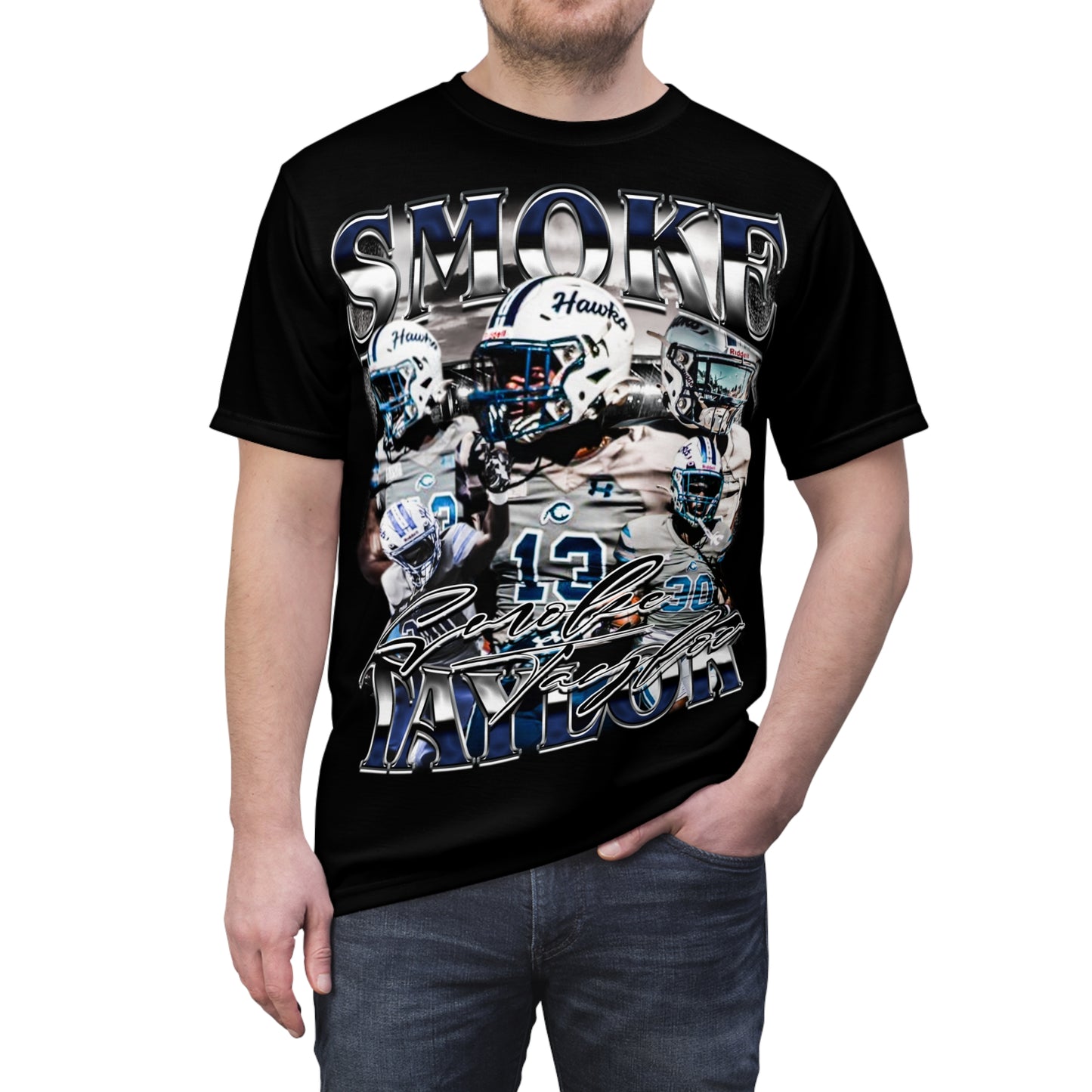 Smoke Taylor Vintage Full Print Tee