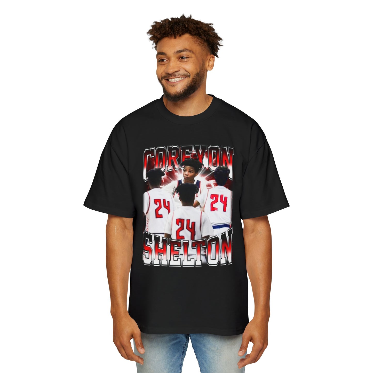Coreyon Shelton Oversized Retro Tee