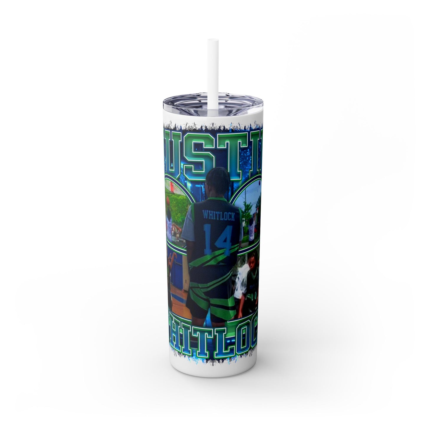 Justin Whitlock Stainless Steal Tumbler
