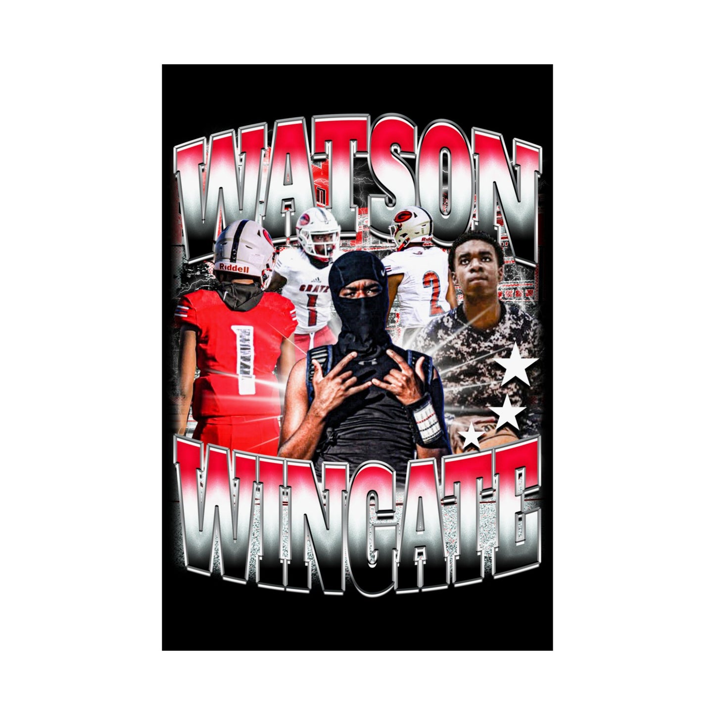 Watson Wingate Poster 24" x 36"