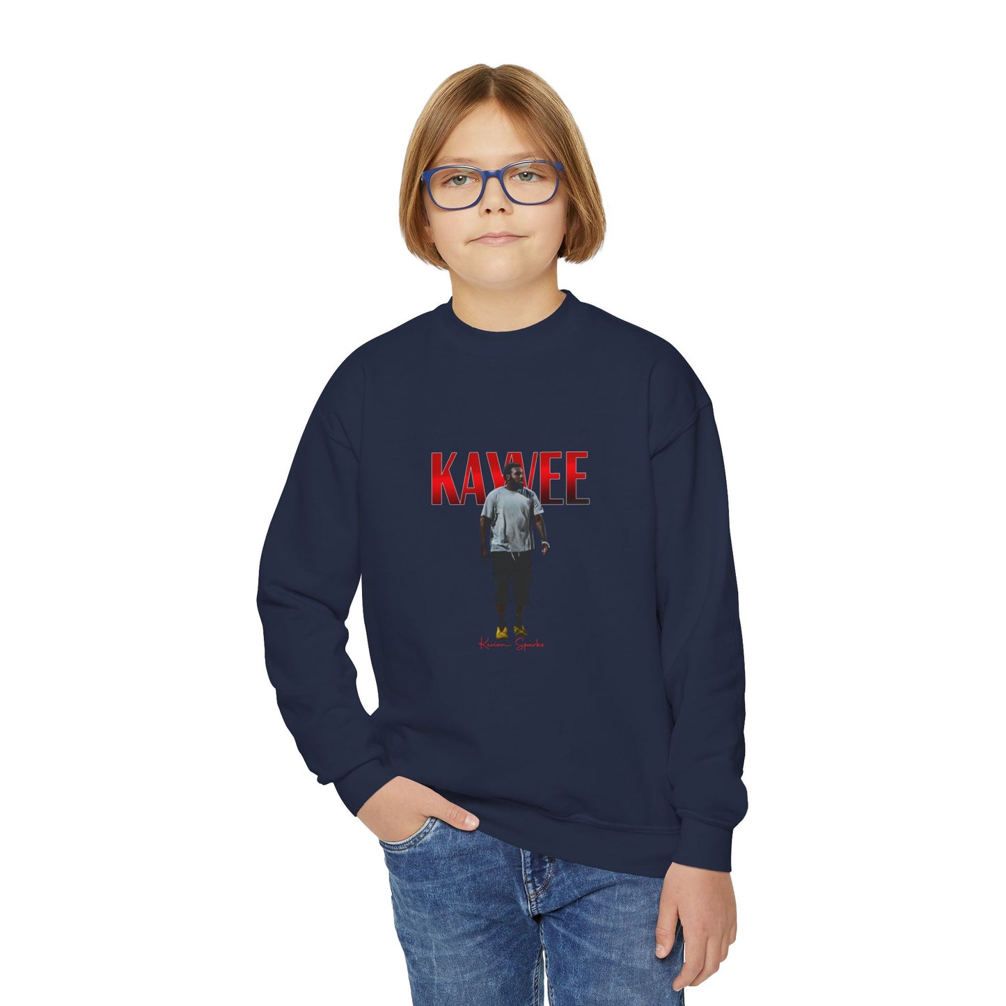 Kevian Sparks Youth Crewneck Sweatshirt