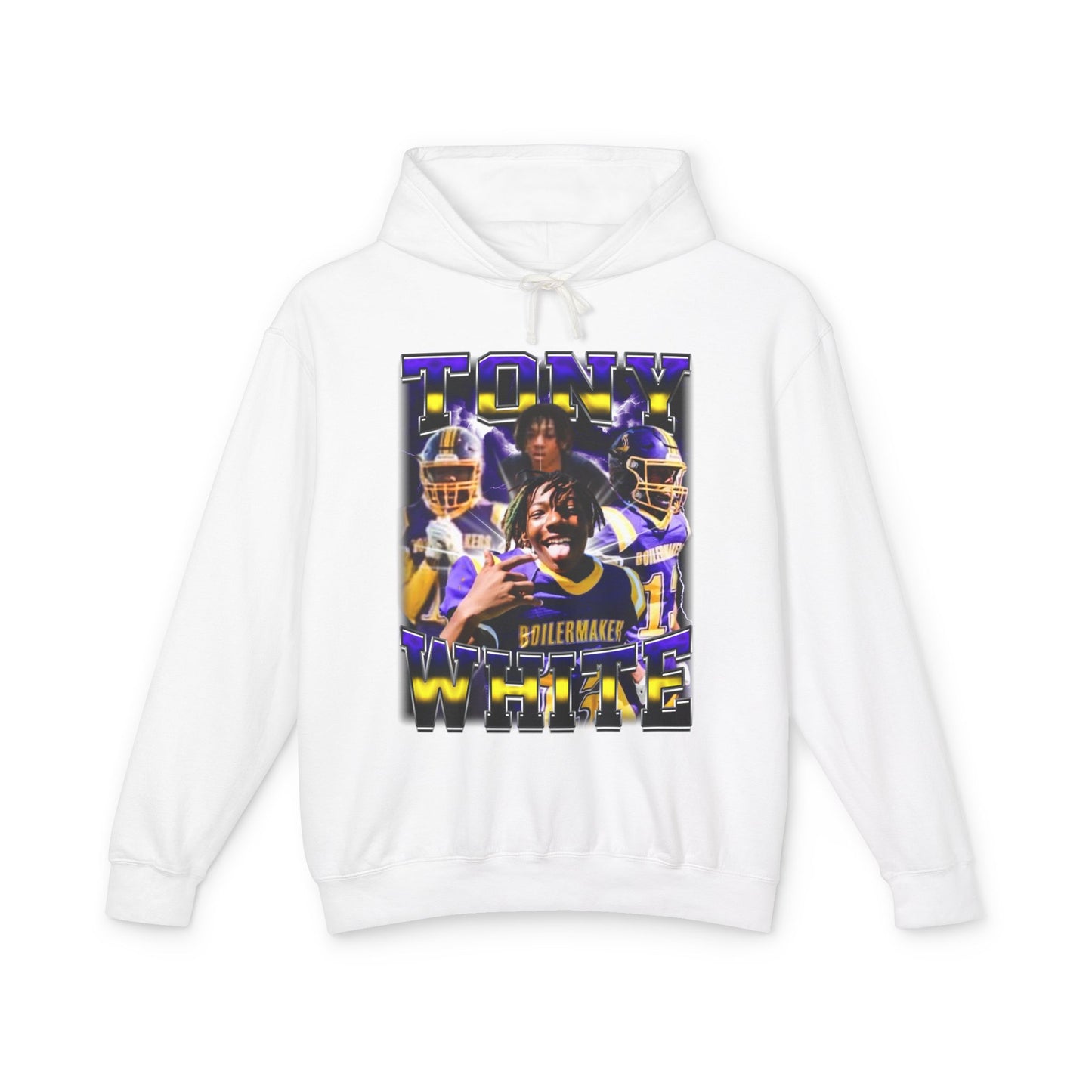 Tony White Hoodie