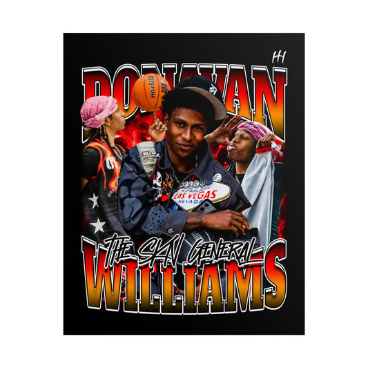 Donavan Williams Poster