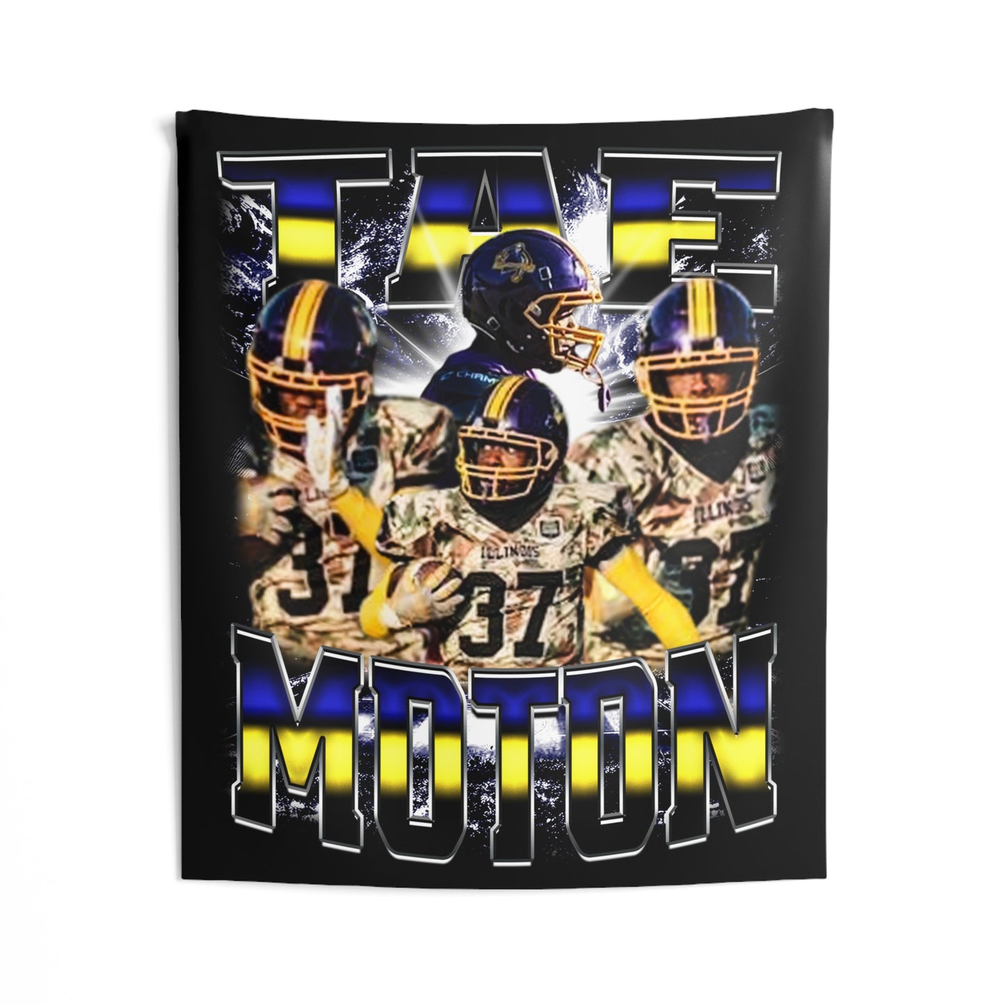 Tae Moton Tapestry 50” x 60”