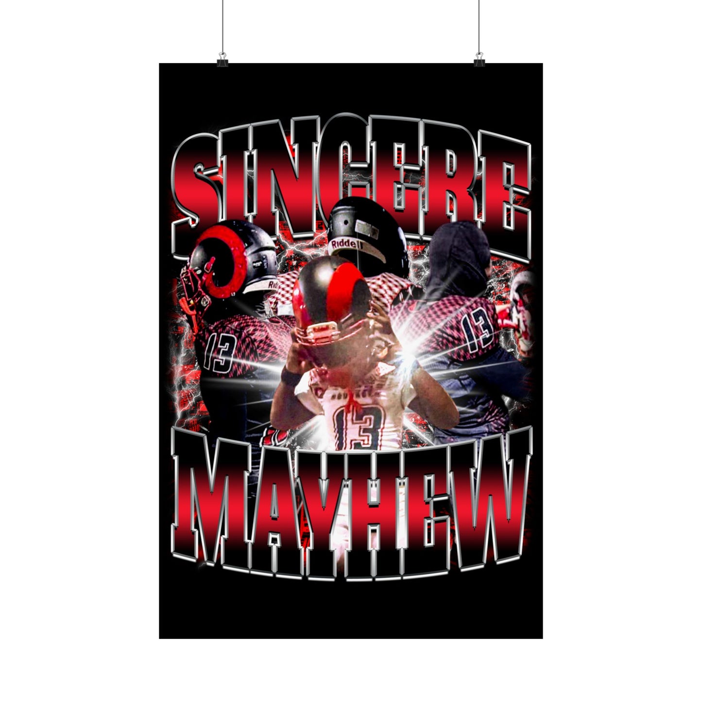 Sincere Mayhew Poster 24" x 36"