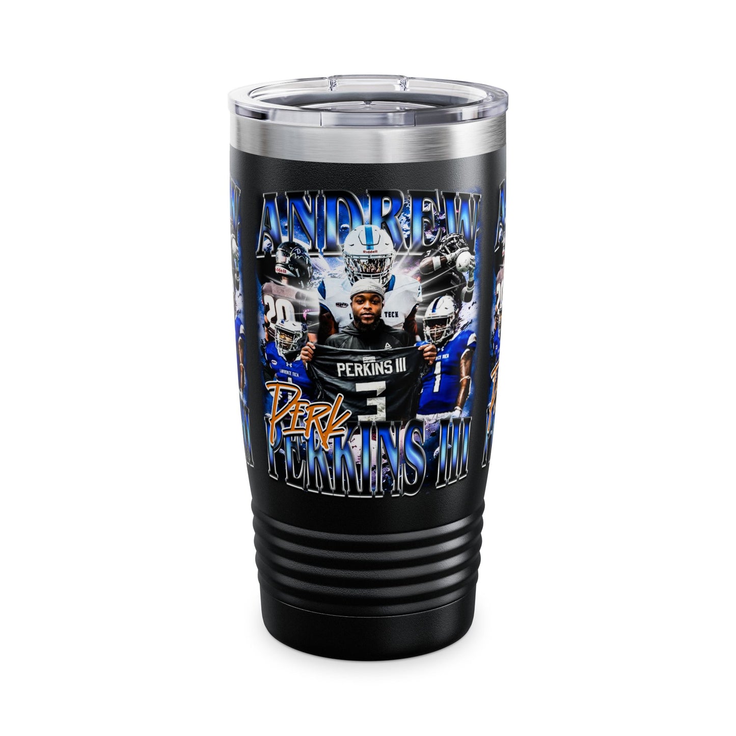 Andrew Perkins III Stainless Steal Tumbler