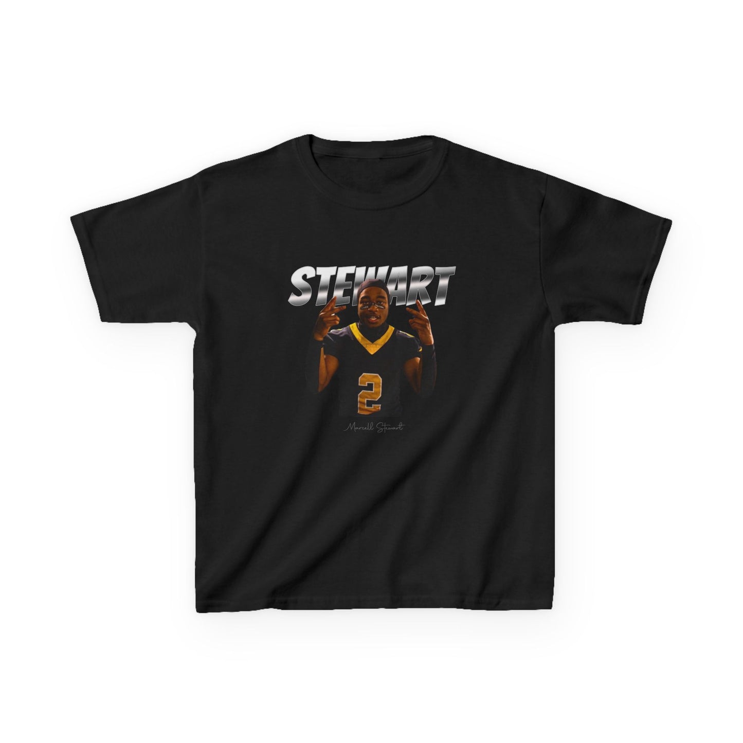 Marcell Stewart Youth Heavy Cotton Tee