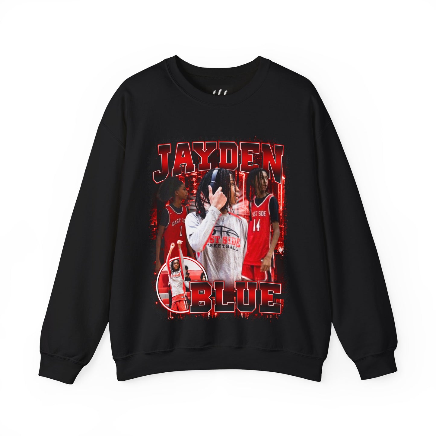 Jayden Blue Crewneck Sweatshirt