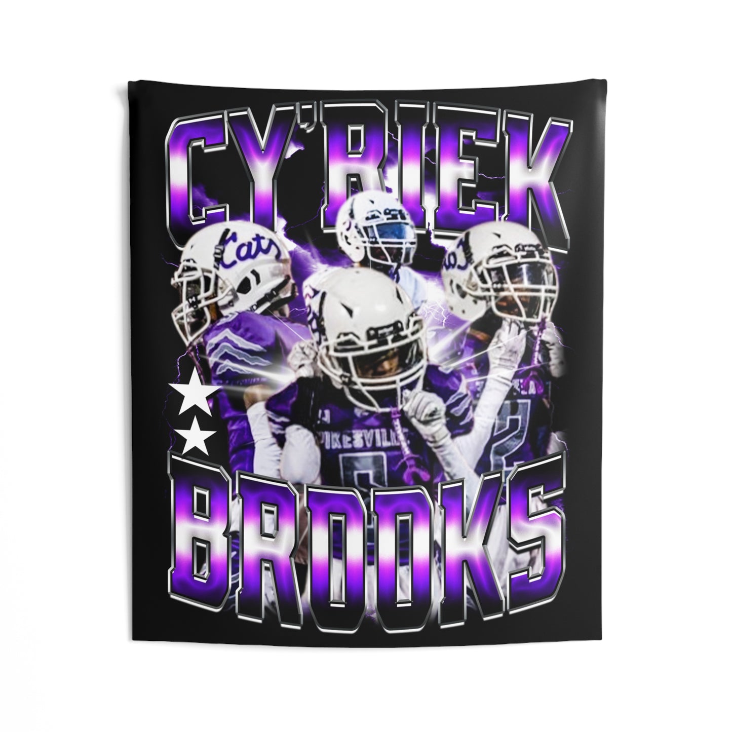 Cy'riek Brooks Tapestry 50” x 60”