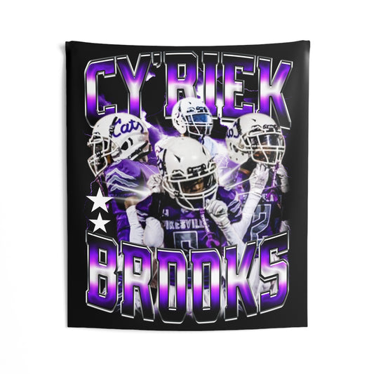 Cy'riek Brooks Tapestry 50” x 60”