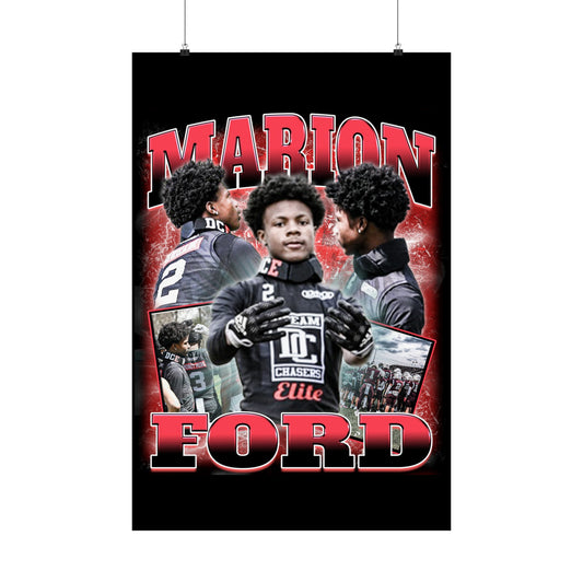 Marion Ford Poster 24" x 36"