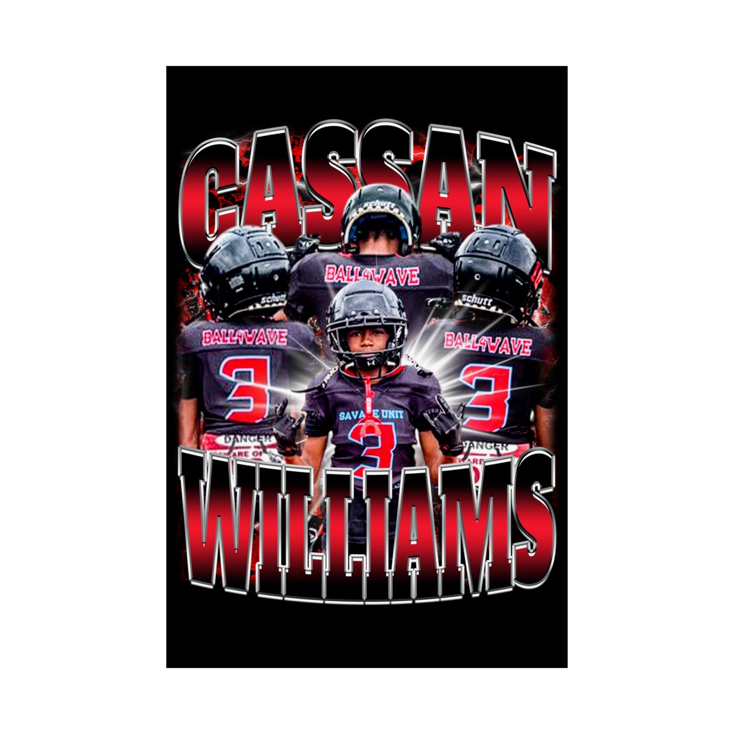 Cassan Williams Poster 24" x 36"