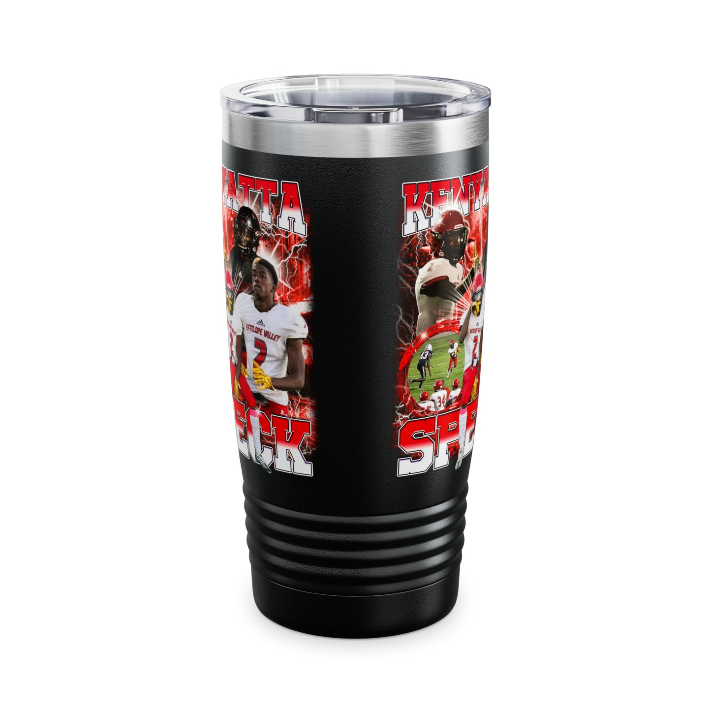 Kenyatta Speck Stainless Steel Tumbler