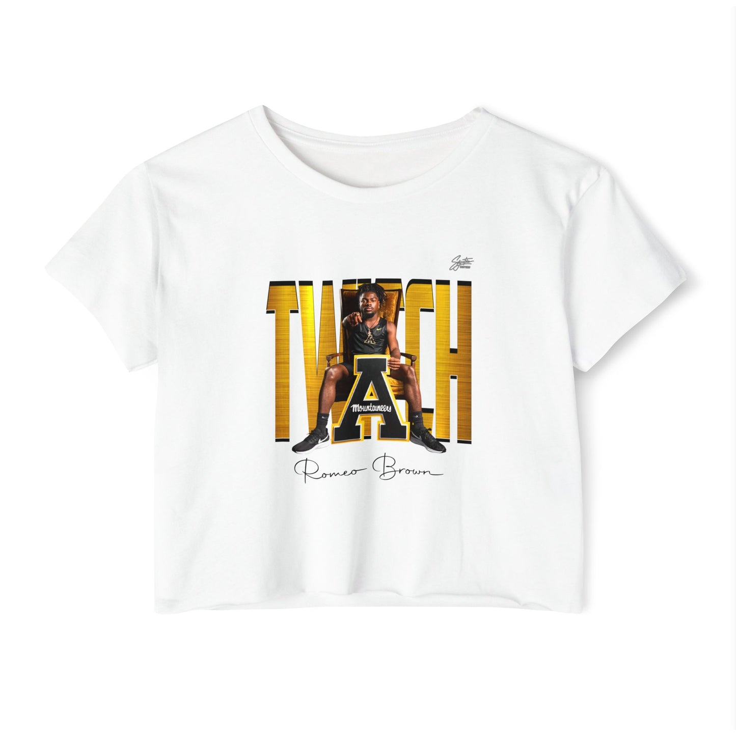 Romeo Brown Crop Top