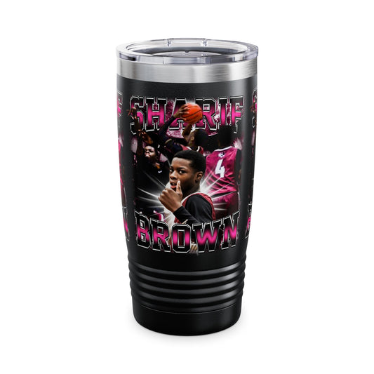 Sharif Brown Stainless Steel Tumbler