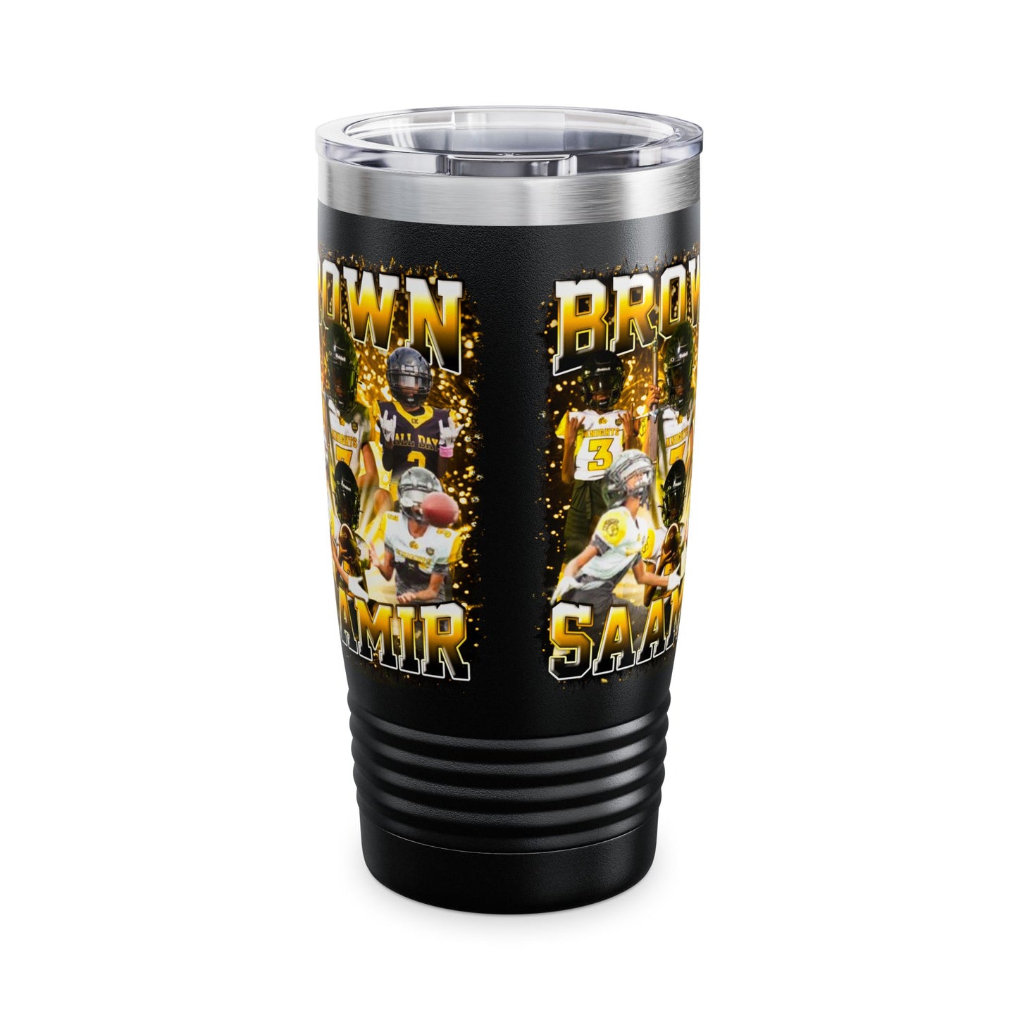 Saamir Brown Stainless Steel Tumbler