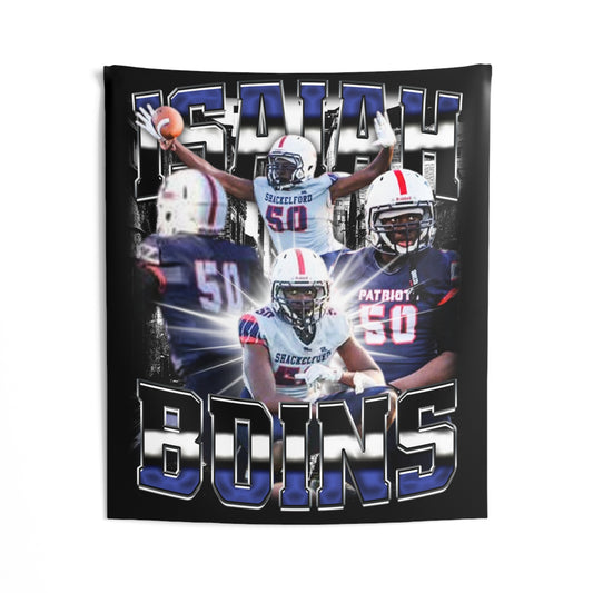 Isaiah Boins Tapestry 50” x 60”