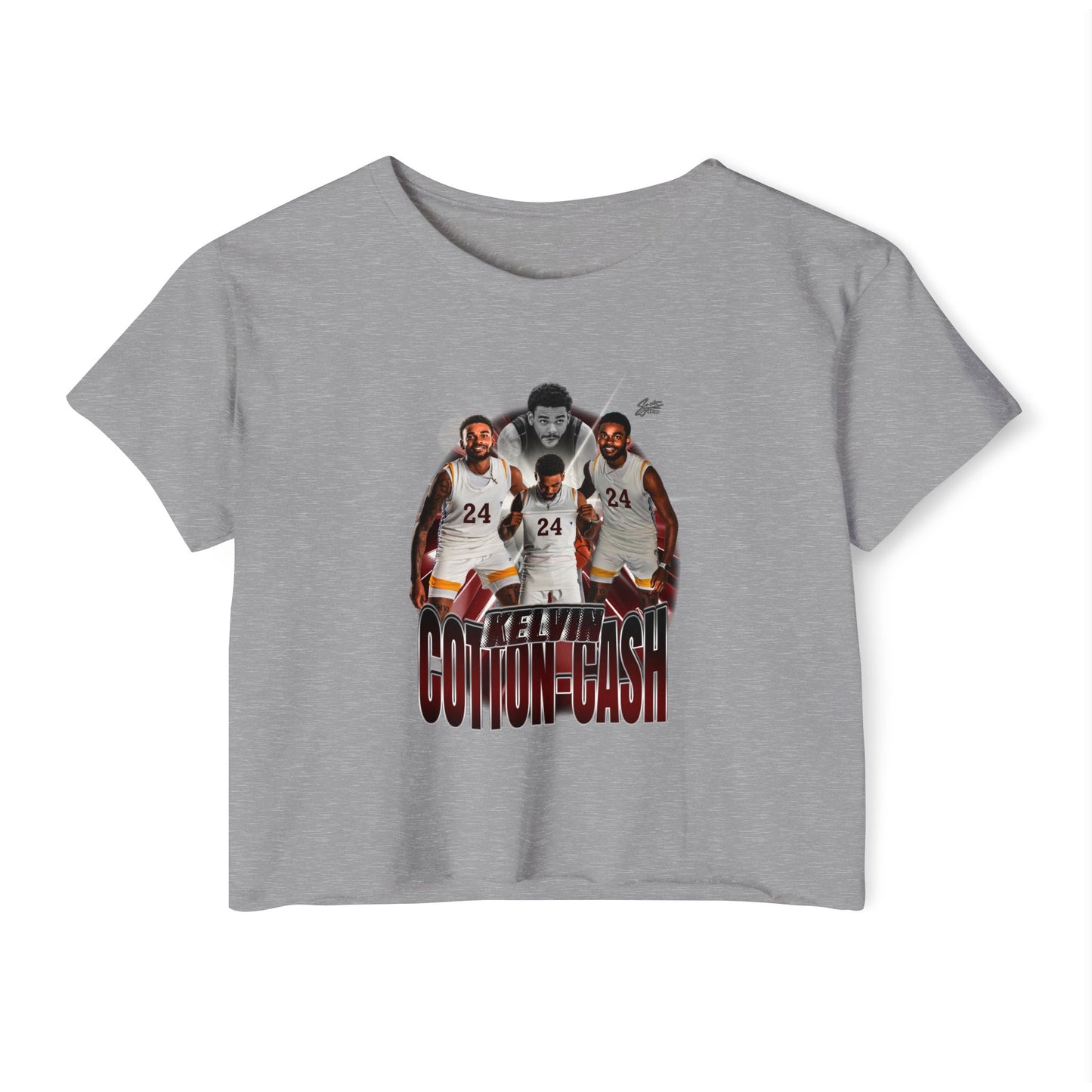 Kelvin Cotton-Cash Crop Top