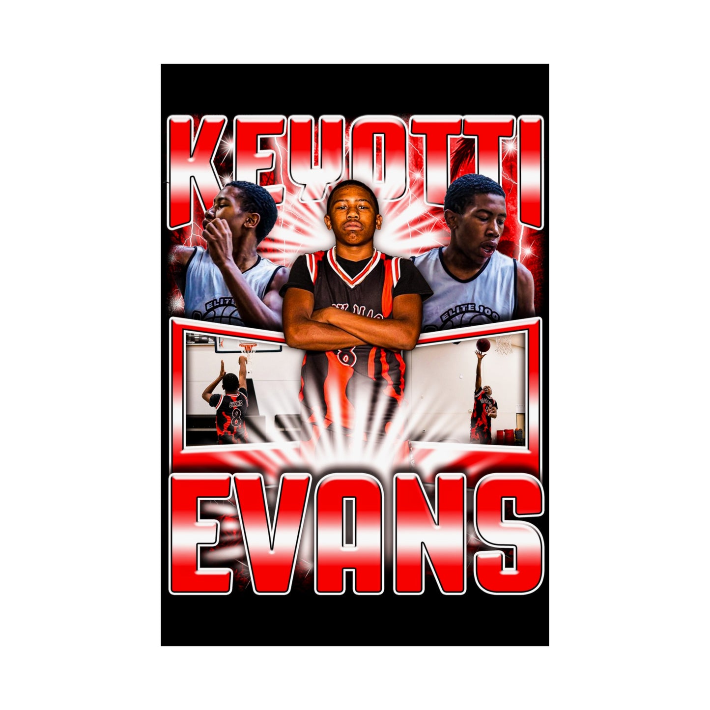 Keyotti Evans Poster 24" x 36"