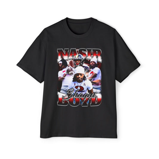 Nasir Shaqui Boyd Oversized Retro Tee