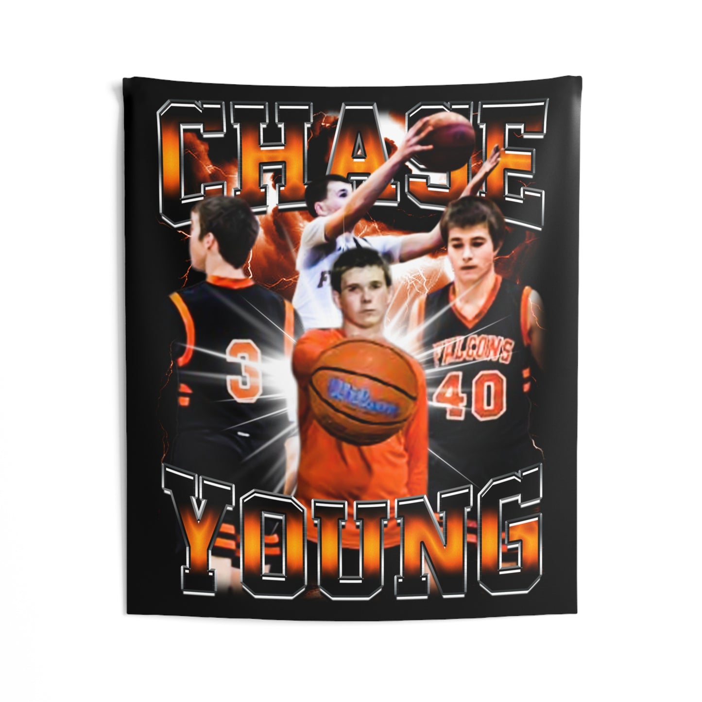 Chase Young Tapestry 50” x 60”