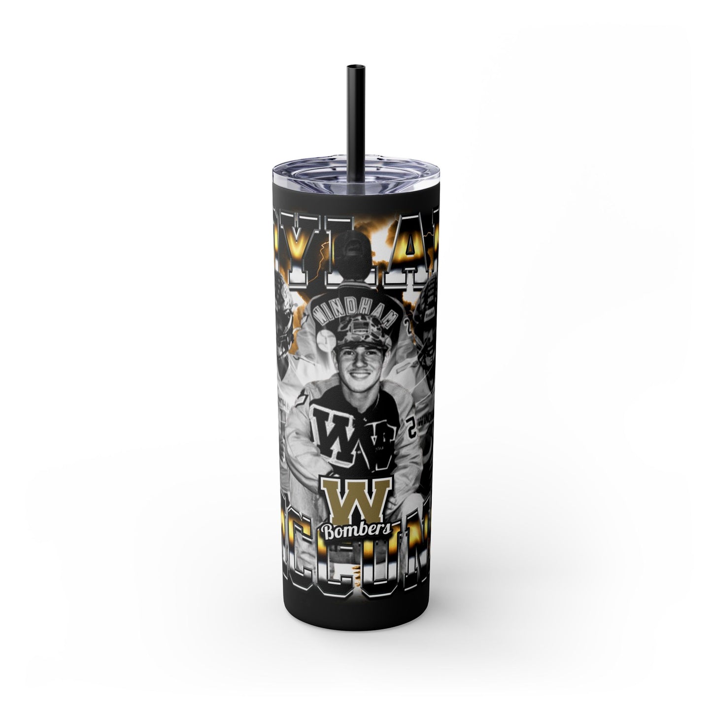Dylan Mccune Stainless Steal Tumbler