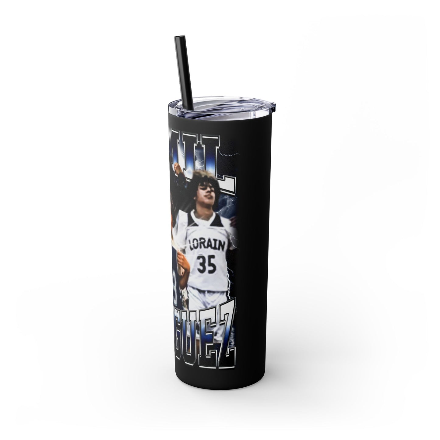Jamil Rodriguez Stainless Steal Tumbler