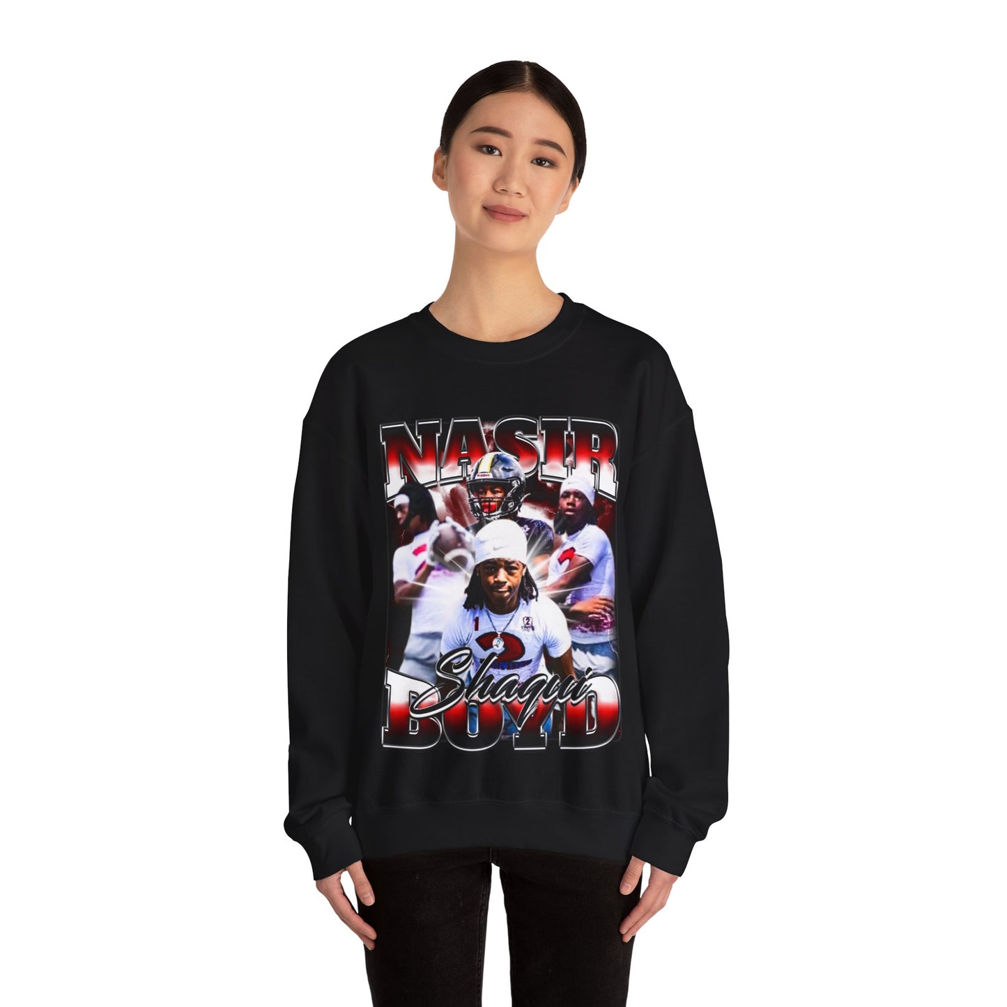 Nasir Shaqui Boyd Crewneck Sweatshirt
