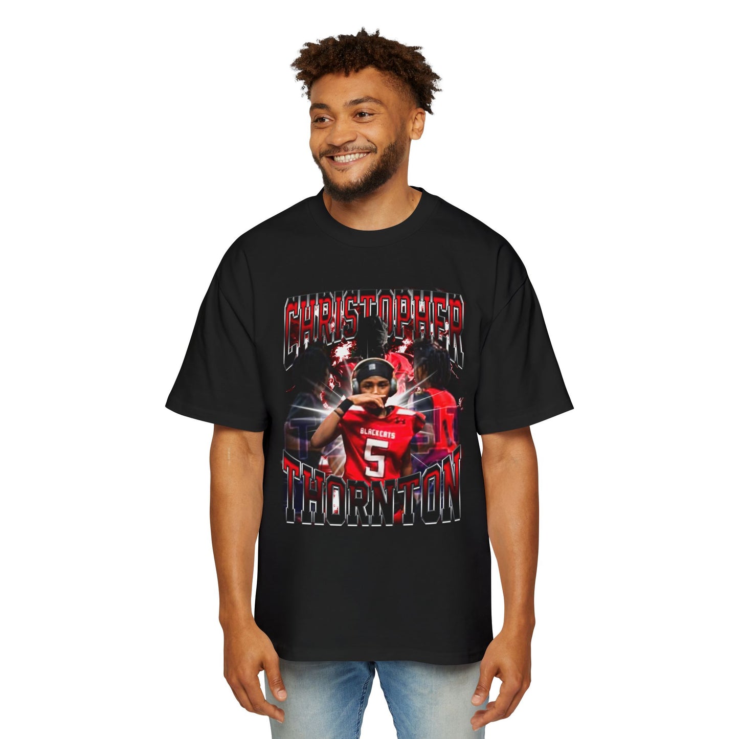 Christopher Thornton Oversized Retro Tee